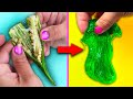 Slime From PLANTS? Testing 5 No Glue Slime Recipes!