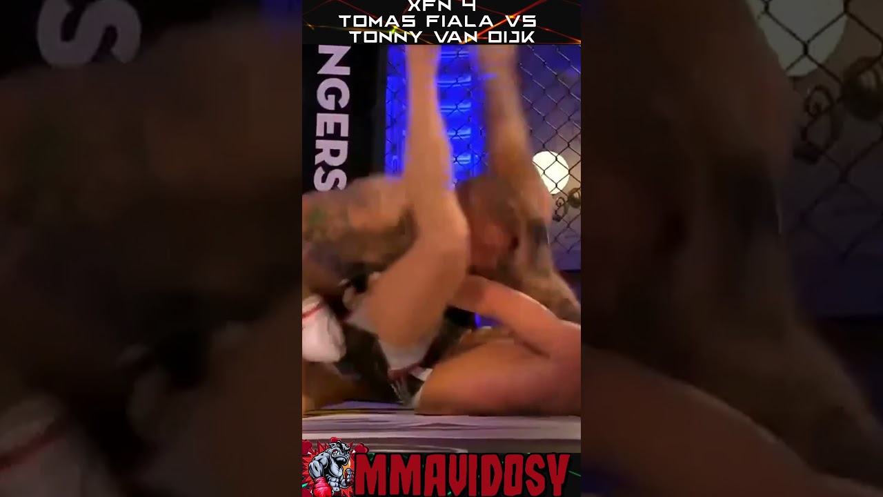 Повалил и накидал в голову XFN 4 - Tomas Fiala vs Tonny Van Dijk 