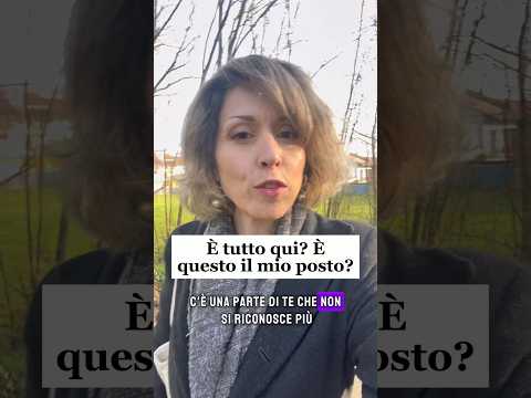 È tutto qui? È questo il mio posto?