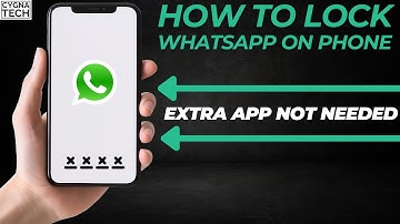 How To Lock WhatsApp Without Installing Any App | Lock WhatsApp With Password