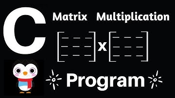 C Program of Matrix Multiplication | Working Example