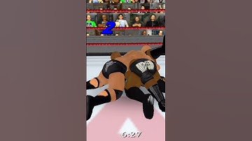 WWE short video the Rock versus booker t 💪 wr3d 2k22