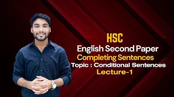 HSC | English 2nd Paper | Completing Sentences |Lecture-1