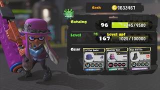 Splatoon 3 - Splat Zones - Reaching Level 167