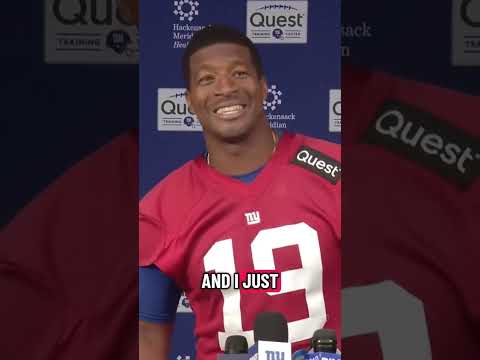 Jameis Winston is ready 🤣 (via New York Giants/TT)