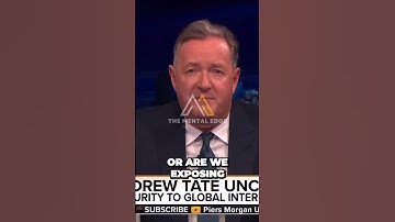 Piers Morgan on Andrew Tate and his influence