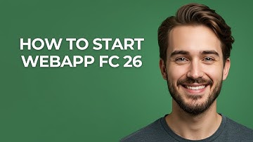 How to Start Webapp Fc 26 - GUIDE!