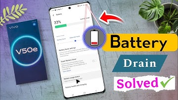 How to Fix Battery Drain Problem in Vivo V50e / vivo v50e me Battery Jaldi Khatam Ho Jati Hai