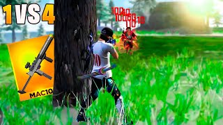 SOLO COM DUAS MAC10 VS SQUAD!! FREE FIRE MOBILE