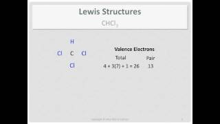 Lewis Structures: CHCl3