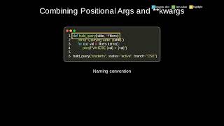 **kwargs in Python