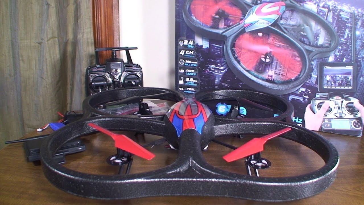 WLtoys - V666 Cyclone (FPV) - Review and Flight - YouTube