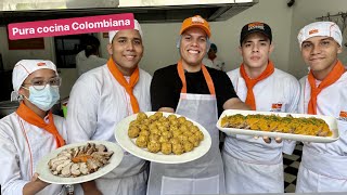 Fui estudiante de cocina por un dia en Colombia - Cocina Colombiana