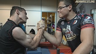 Arm Wrestling Training U0026 Sparring  In Russia 2019