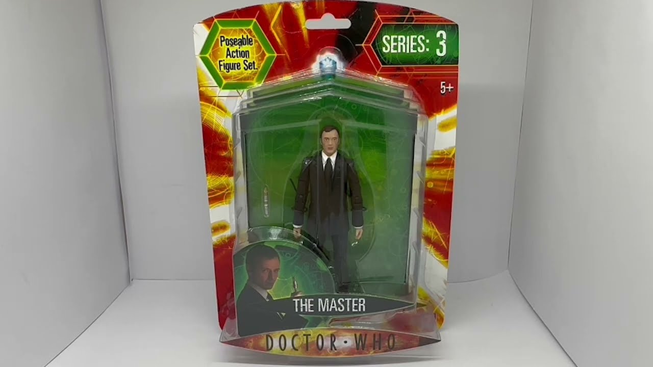 2007 Doctor Who Series 3 - The Master - Highly Detailed Posable Action Figure