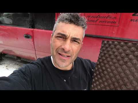 Always install a drainage membrane