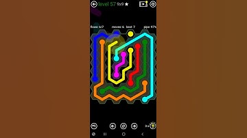 How To Solve Flow Free Hexes 9x9 Mania Level 57 Board Walk Through Solution Walkthrough