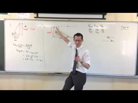 Finding Unknown Side with Trigonometry: Example 2