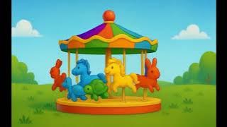 Color Carousel | Learn All the Colors with a Fun Kids Song