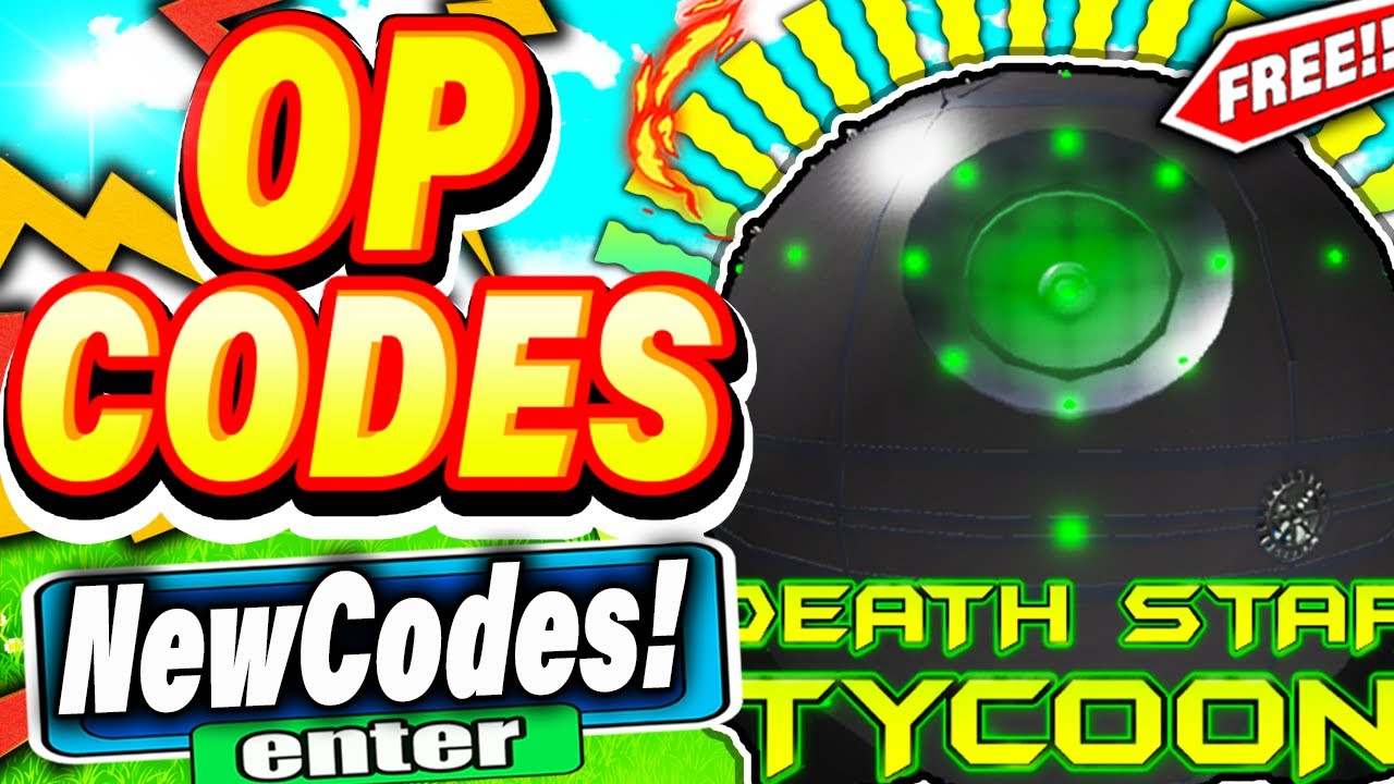 MLG: codes in death star tycoon 