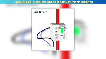 Get Zemismart Smart Energy Meter Zigbee WiFi Monitor Electric Sensor Real-time Measure Work With Tu