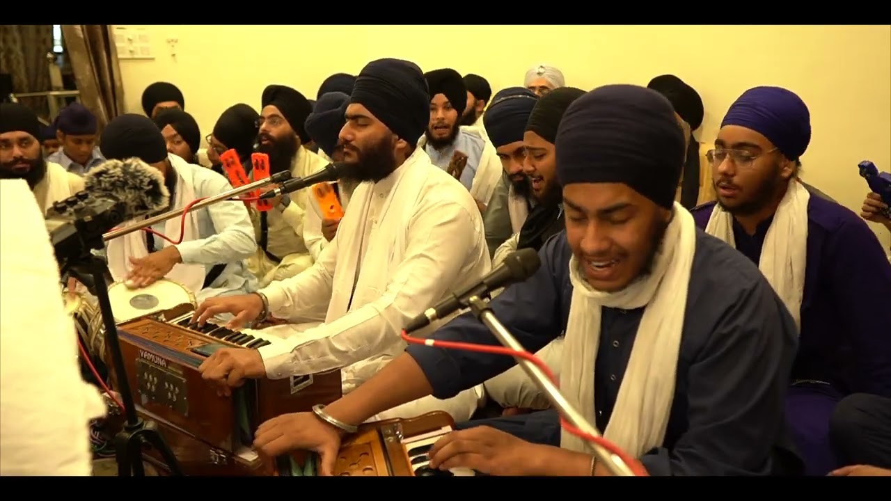 ਮੇਰੇ ਮਨ ਹਰਿ ਹਰਿ ਨਾਮੁ ਧਿਆਇ - Bhai Bikramjeet Singh jee GARHI - AKJ Khanna Smagam 24 Sep 2022