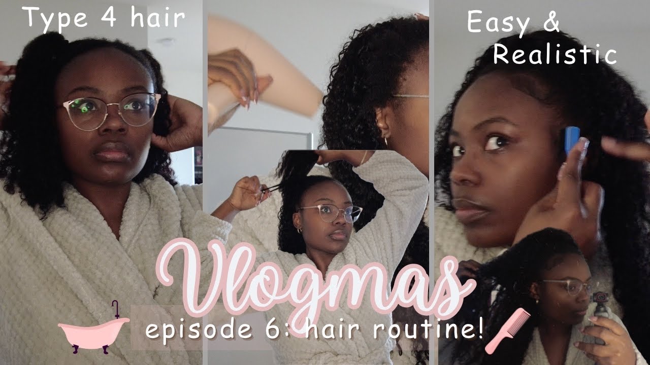 My Best Kept Hair Secret 🤫 | Easy, Low-Maintenance Hair Routine | Vlogmas Day 6
