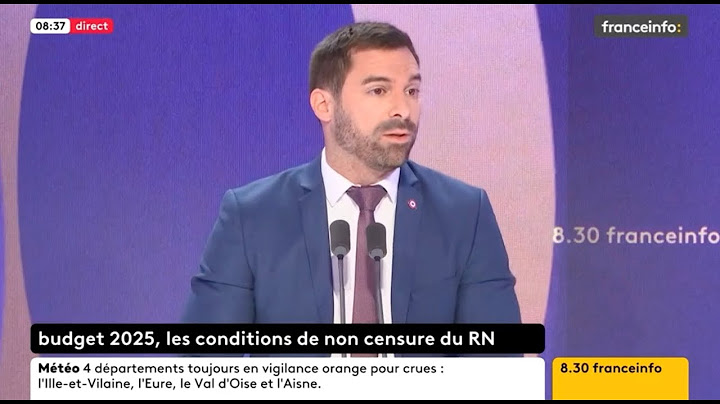 Face à l'Algérie, la France doit se faire respecter ! - Julien Odoul (France Info)