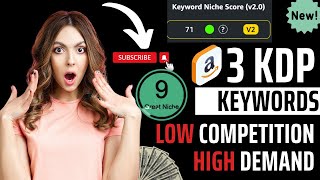 3 Profitable Amazon KDP Keywords Activity Book + Word Search #kdpkeywords  #kdp  #makemoneyonline