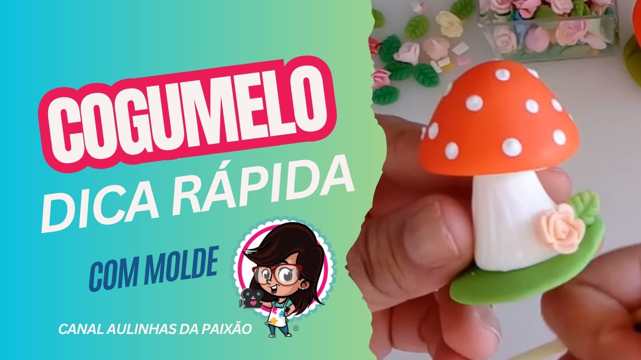 Cogumelo de biscuit - Pap rápido e fácil! 