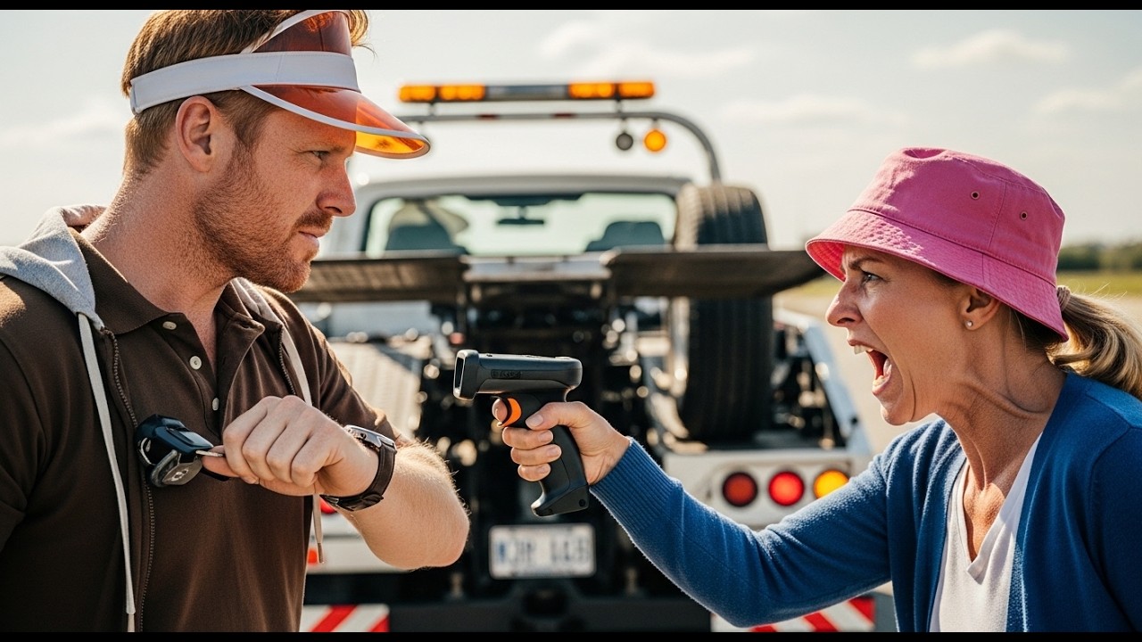 The Tow Truck Remote Control Aimed At My Car While Karen Screamed About Violation Fees
