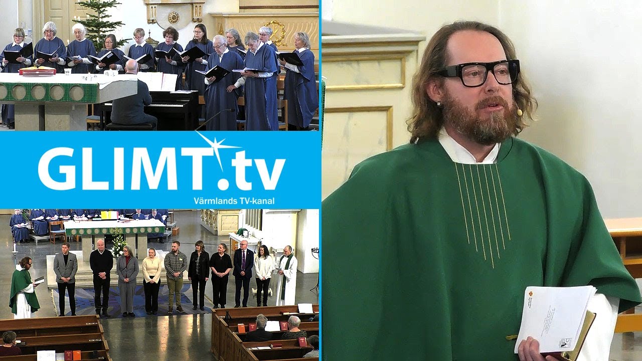 Högmässa på Första söndagen efter trettondedagen 11 januari, från domkyrkan