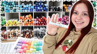 Copic Marker Refresh & Organization  🔴LIVE