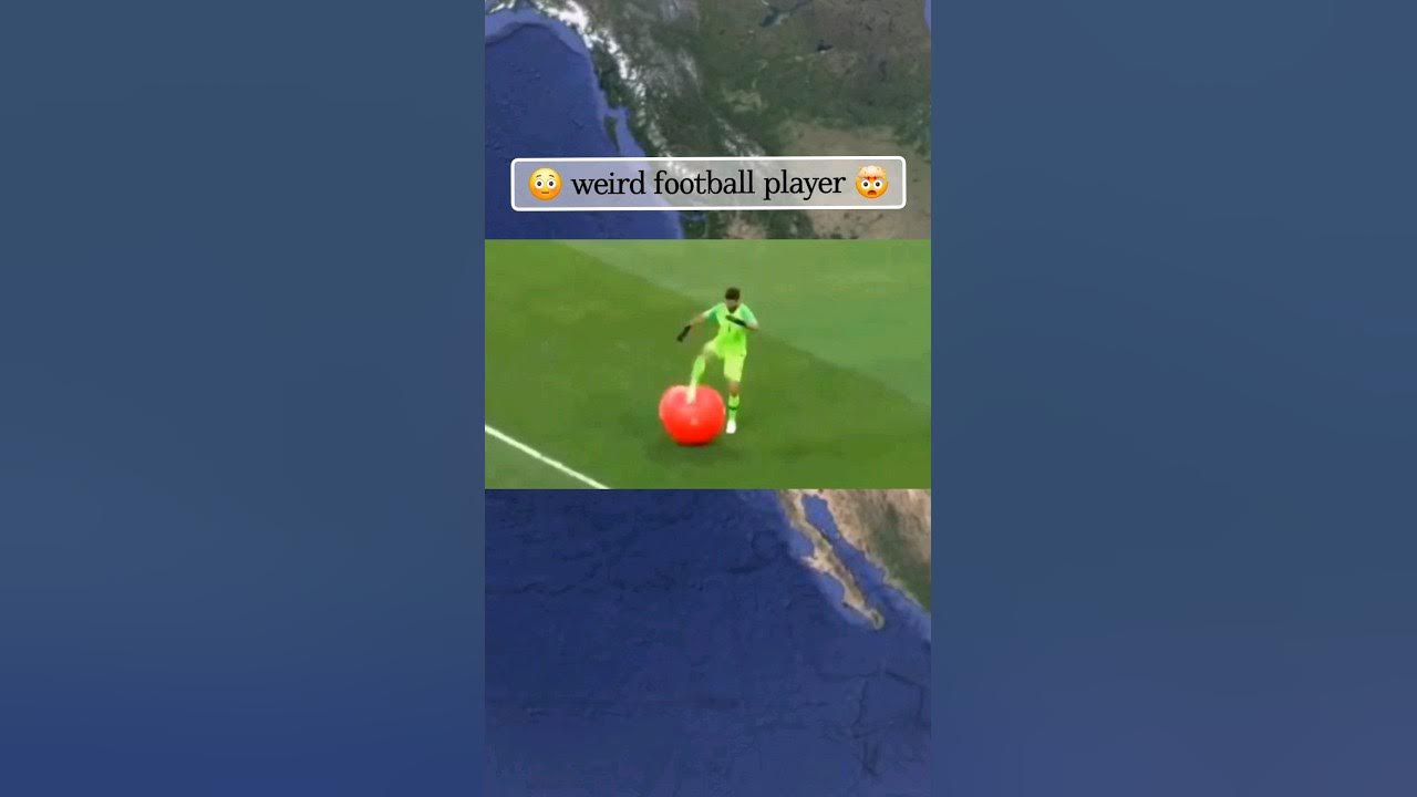 weird-football-player-on-google-maps-and-google-earth-shorts