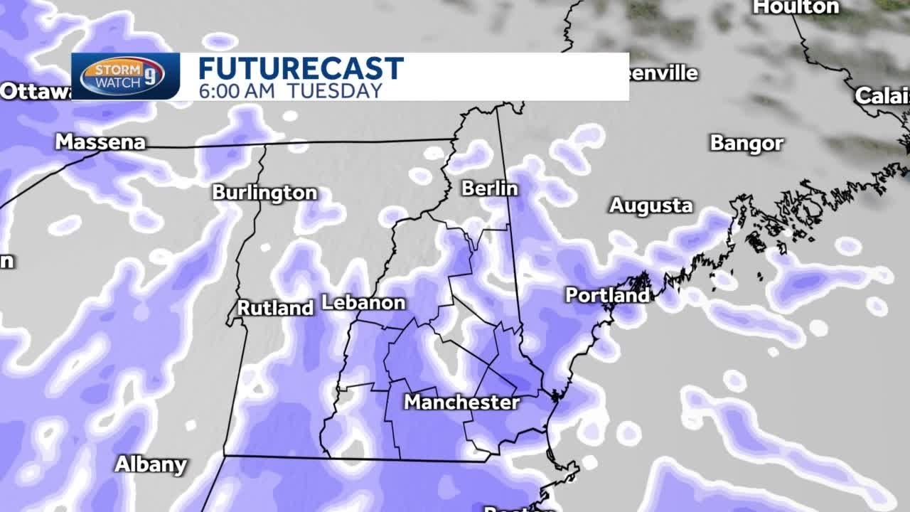 Hour-by-hour timeline: Winter storm moves in Monday night - YouTube