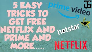 5 Easy Tricks to watch AMAZON PRIME and NETFLIX !! 100% FREE | 100% WORKING | ANTI BAN | ELECTROguru screenshot 4