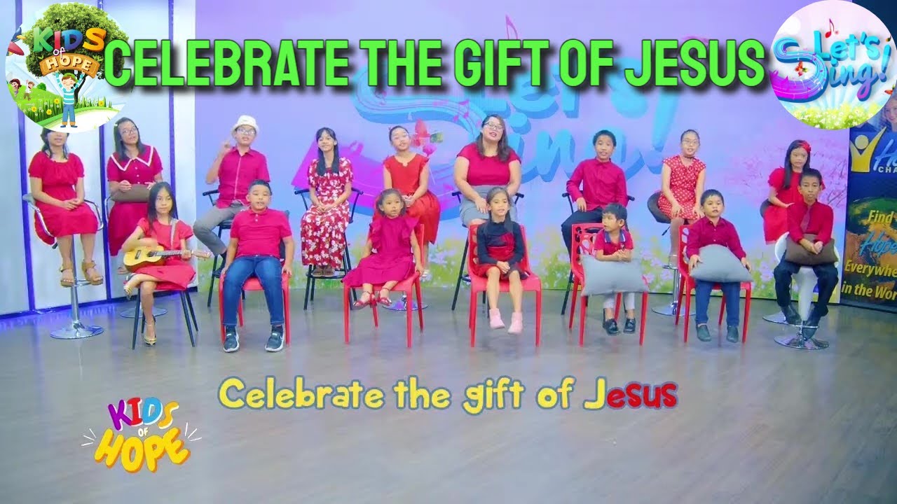 Celebrate the gift of Jesus - Lets Sing - YouTube
