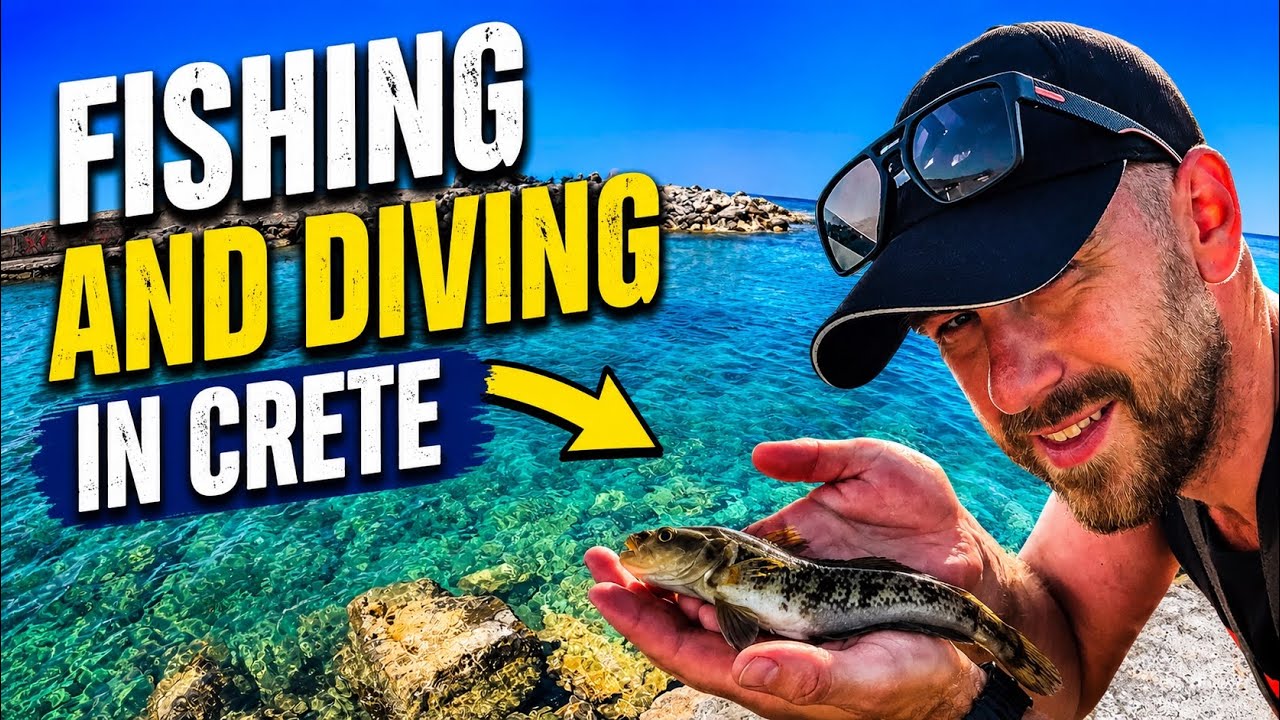 Coastal Crete | Fishing and Freediving In Greece ! - YouTube