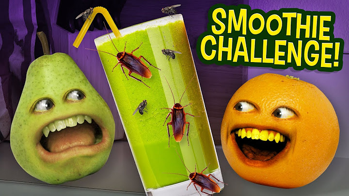 Annoying Orange - The Smoothie Challenge