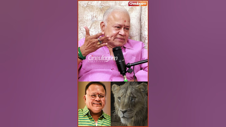 Lion King-க்கு என்னோட Voice... - Radha Ravi PODCAST