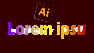 Illustrator 2024: How to Add Gradient to Text in Illustrator CC