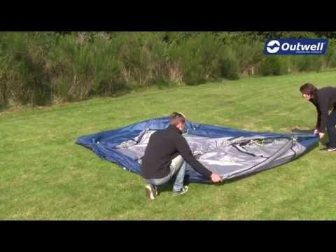 Outwell Cloud 5 Tent Pitching Video |  Innovative Family Camping