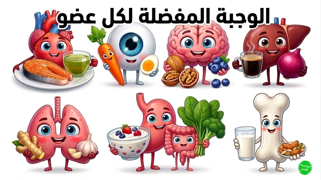 هذه هي الوجبة المفضلة لكل عضو في الجسم
