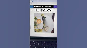 Erase objects in images with one click using Canva