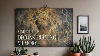 Virtual AI Art Exhibition: Deconstructing Memory