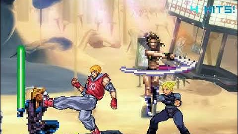 MUGEN Request: May Lee & Luke Skywalker Vs Billy Lee & Cassie Cage