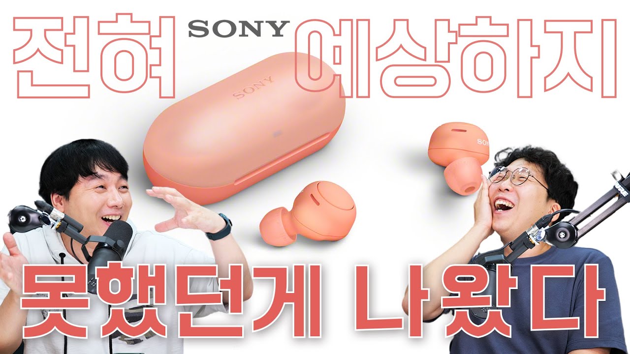 이 사운드 뭐지? 전혀 예상하지 못했던 게 나왔다 Sony WF-C500