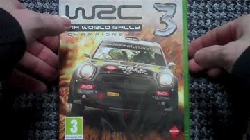 WRC 3 (Xbox 360) Unboxing