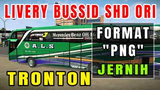 Download livery BUSSID format PNG pasti jernih