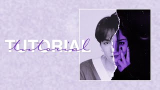 [BTS EDITS] Foto dividida com o Bias | COMO FAZER? screenshot 4